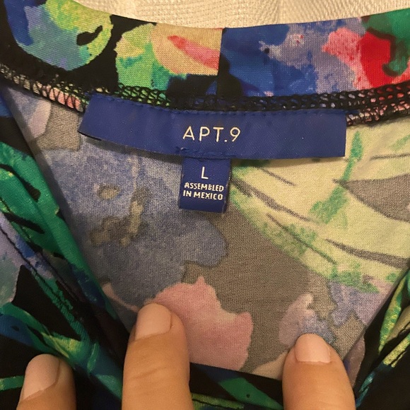 Tunic dress, colorful, floral - Picture 2 of 3